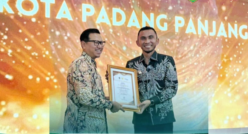 Padang Panjang Cetak Prestasi Besar! Sukses Raih Paritrana Award 2025 Tingkat Provinsi
