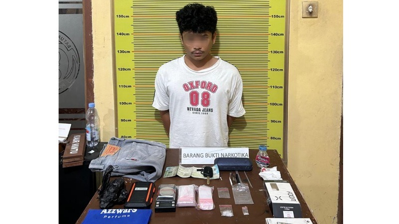 Satresnarkoba Padang Panjang Tangkap Pelaku Penyalahgunaan Narkotika di Arena Biliar