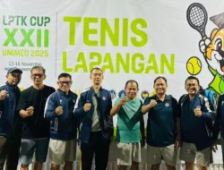 Tenis UNP Menggila! Raih Kemenangan Besar di Hari Kedua LPTK Cup XXII Medan