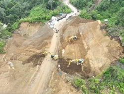 Jalan Putus 150 Meter di Malalak Dikebut BPJN Sumbar, Target Perbaikan Permanen Rampung Desember 2026