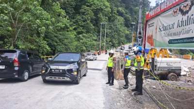 Jalan Lembah Anai kembali Diterapkan Sistem Buka Tutup Mulai 1 April 2026